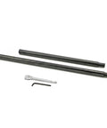 Knuckle Buster Proof Precision Door Bore Mortiser Master Kit With Thirty Plus Carbide Tipped Wood Cutters And Relentless Plunging Accessories For Weekend Project Hustle includes two steel rods and wrenches.