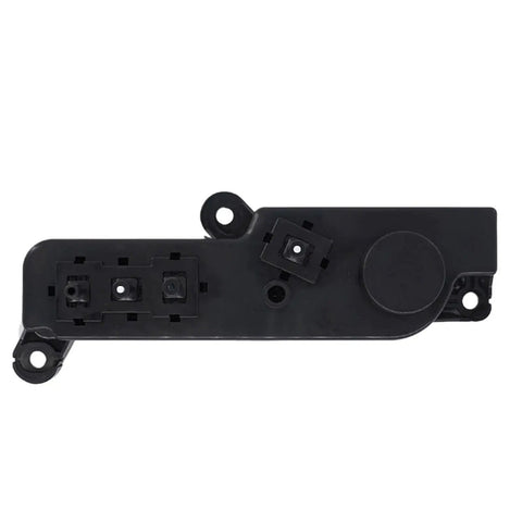 Direct Fit Power Seat Control Switch Replacement For Tesla Model 3 And Model Y 2017 To 2022, black ABS panel view.