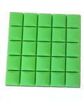 Game Changing Sound Insulation Board Acoustic Foam Panels Studio Wedge Tiles For Wall 12 Pack 19x19x2 Inch green foam tiles layout