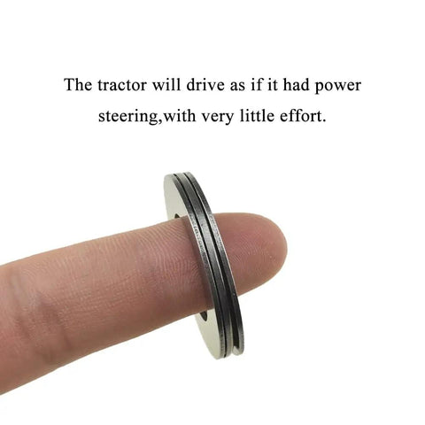 Thrust Needle Roller Bearings With Washers For Lawn Tractor Front Axle Balance And Smooth Riding 20Mm Bore 35Mm OD 2Mm Width 2 Sets