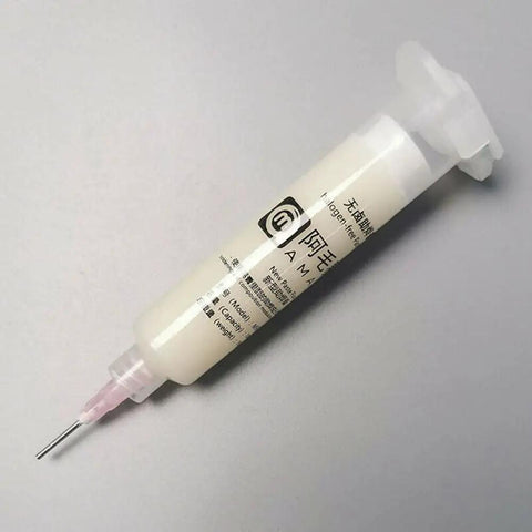 Halogen Free Solder Paste Flux Syringe For Mobile Phone PCB BGA Reballing Repair Tools With Syringe Needles Pro Grade Flux