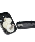 Compact 520 DC Motor Micro Mini Gear Low Speed Electric Unit For Robotics And Automation Projects with exposed gears