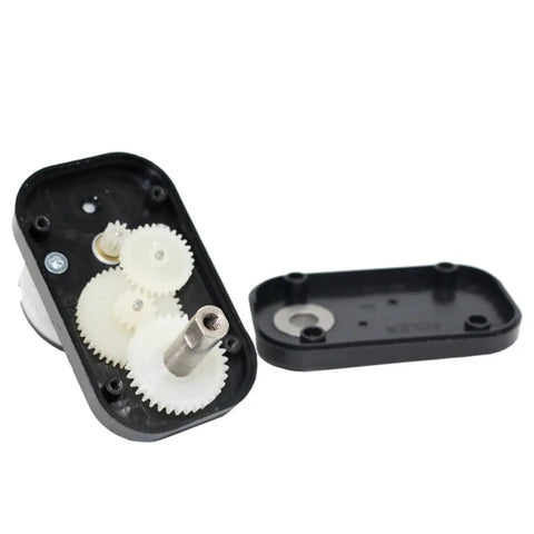Compact 520 DC Motor Micro Mini Gear Low Speed Electric Unit For Robotics And Automation Projects with exposed gears