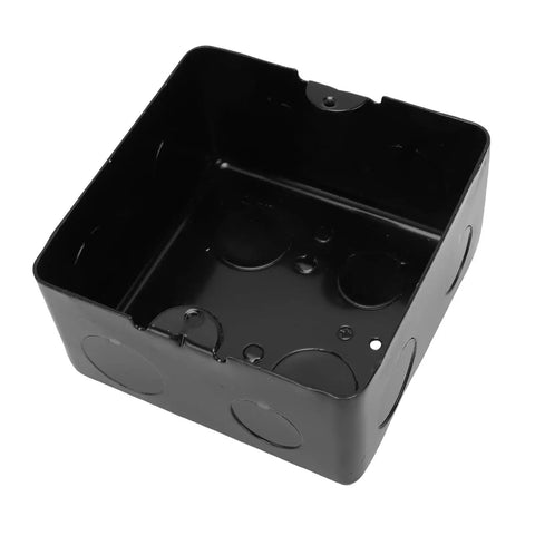 Top Shelf Recessed Floor Electrical Outlet Kit With Smooth Pull Down Cover Plate For No Sweat Plug In Access And Sleek Flush Mount Setup For Modern Kitchens Or Home Offices black electrical box with mounting holes