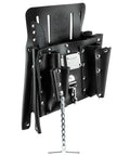 Sturdy Leather Tool Pouch With Eleven Pockets For Belt Up To Two And Three Quarters Inches Moisture Resistant Fully Stitched