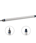 Compact MAL16 x 250 Double Acting Aluminum Pneumatic Cylinder With 16mm Bore And 250mm Stroke M5 Single Rod Quick Fitting