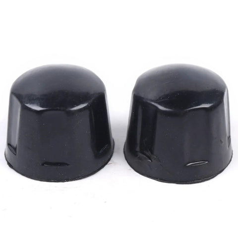 Black end caps for Heavy Duty Universal Rear Axle Kit For Go Karts 740mm 29 Inch Rear Wheel Shaft Assembly Durable Go Kart Axle Shaft For DIY Projects