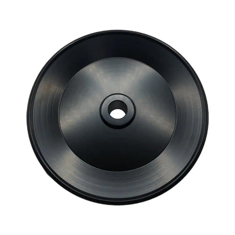 Ultimate Water Pump Pulley For MerCruiser Quicksilver Inboard Stern Drive With Serpentine Belt Setup, black metal design.