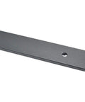 37 Inch Bifold Sliding Barn Door Hardware Kit For Closets track piece with pre-drilled hole for mounting