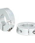 Double Split Clamp On Shaft Collar With Aluminum Alloy Fixed Ring Counterbore And Double Hole Design For Heavy Duty Multipurpose Applications In Multiple Sizes 50 88 22.