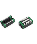 Beefy Square Linear Guide Rail Kit 1000mm With Two HGH20CA Carriages HGR20 Set for CNC and DIY, high precision, front view