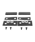 Ultimate 2 Pack Outer Hinge Repair Kit Replaces 710001 For After 1973 Snugtop Camper Shells With Glass Rear Doors Easy Fix Super Durable, black hardware kit