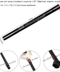 9 Pcs Vacuum Attachments Kit For One And One Quarter Inch And One And Three Eighths Inch Vacuum Hoses extension wand detail