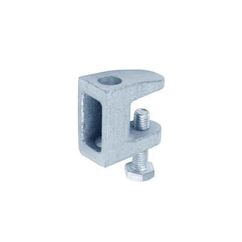 10 Piece Tough As Nails Top Beam Clamps And C Clamps For 3/8 Inch Threaded Rod With 3/4 Inch Jaw Opening Hot Dipped Galvanized Steel No Fuss Vertical Support System