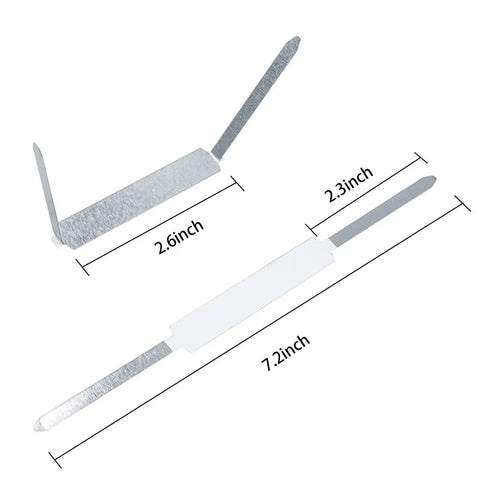 Heavy Duty Self Adhesive Ring Binders With Solid Steel Fasteners For No Hassle File Organization and Knockout Paper Sorting featuring silver steel construction and adhesive backing.