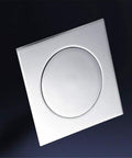 Ridiculously Durable Chrome Plated Brass Pop Up Floor Drain Plug For Bathtubs And Showers Square design with smooth surface.