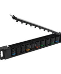 Rock Solid 10 Piece 1/2 Inch Drive Impact Socket Kit With Chromium Vanadium Steel Thick Walled Sockets From 10 To 24mm Perfect For Tough Tire Changing And Heavy Duty Equipment Repair Jobs. 10pc black impact socket set in case, 10-24mm