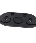 4 Pack 5 Inch Folding Dock Cleat Flip Up Cleat With Long And Short Screws M6 Nylon Black 2 Holes Saltwater Ready Marine Grade Hardware