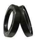 All In One O Ring Assortment Kit With Sizes 20 To 52 Mm, 5 6 7 O Rings, For Pipelines Industrial Equipment Automotive Systems And Low Pressure Hydraulic Seals, Black Temperature Range Minus 20 To 100 Degrees. black O-rings shown on white background for pipeline and hydraulic sealing