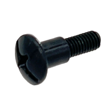 Heavy Duty 14 20 Shoulder Bolts Replacement Kit For Pellet Grill Front Folding Shelf Brackets 4 Pack close-up of a black shoulder bolt