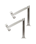 2 Pack Cabinet Lid Hinges With Lid Support Durable Folding System For Suitcases Jewelry Boxes Wooden Boxes And Storage Chests Easy Install