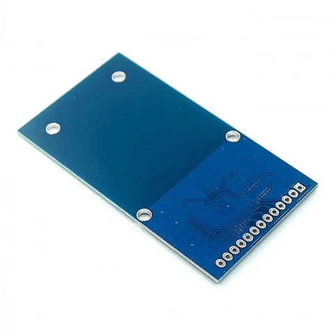 Back view of PN5180 NFC RFID Module Reader Writer For ISO15693 14443 A B Felica 15693 Cards High Frequency IC Card Support Card Emulation And Peer To Peer Capability Serial Interface For Easy Integration And Prototyping showing circuit connections.