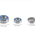 Beefed-Up Tamiya MF-01X RC Car Compatible Sealed Bearing Kit 24pcs Upgrade Parts For Reliable Transmission And Power Transfer Precision Machined For Higher Hardness And Durable Performance, 11mm and 8mm bearings