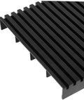 Close-up of Static Rack Circuit Tray For ESD Safe Storage with black grooves, ideal for organizing circuit boards.