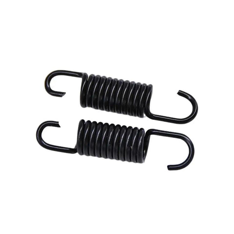 Heavy Duty Replacement Recliner Springs For Couches And Sofas, Sweet Two Point Two Five Inch Black Coils With Snug Hooks, Pack Of Eight close-up.