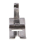 Beefy Hinged Zig Presser Foot Replacement Part in solid steel, top view, for sewing machines, Singer 20U compatible.