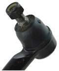 Heavy Duty Front Tie Rod End Fits Toyota Sienna 2004 Through 2010 Pregreased Rust Resistant Coated Steel bolt on steering part close-up.