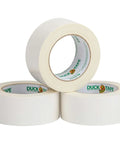 Heavy Duty White Duct Tape 3 Pack 1.88 Inch By 30 Yard Rolls, 90 Yards Total, Strong Adhesion For Repairs, Crafts, And DIY Projects