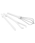 Portable Mini Mixer With Four Attachments For Beating Eggs Whipping Cream Mixing Dressings And Frothing Drinks Lightweight Easy To Use