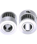 Set Of 5 GT2 20 Tooth Aluminum Timing Pulleys 6.35mm Bore For 6mm Belts Synchronous Wheel For RepRap Prusa I3 3D Printers