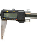 Heavy Duty Digital Caliper Delivers Zero To 1500 Millimeter And Zero To Sixty Inch Range With Tough Stainless Steel Body and display panel