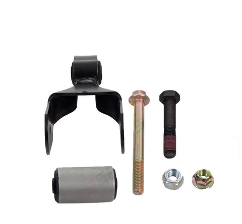 Pair Front Leaf Spring Shackle Bracket Kit For 4x4 Trucks Fits F-250 F-350 4WD 1980-1997 Heavy-Duty Replacement Hanger Bracket Easy Bolt-On Install