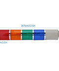 Four Stack Andon Tower Lights Kit For Industrial Machines, Ultra Bright Four Color Signal Lights, dimensions shown, 110V