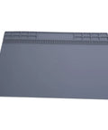 Pro Grade Watch Repair Pad Non Slip Rubber Mat For Watchmaking And Horology Tools Durable Grippy Bench Mat For Watch Maintenance Gray Color