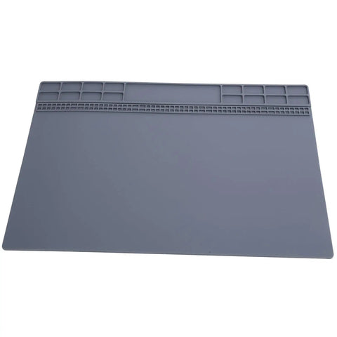Pro Grade Watch Repair Pad Non Slip Rubber Mat For Watchmaking And Horology Tools Durable Grippy Bench Mat For Watch Maintenance Gray Color