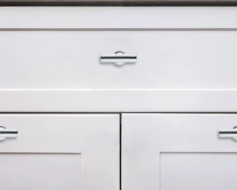 10 Pack Polished Chrome Cabinet Knobs 2 Inch Solid Zinc Drawer Pulls For Cabinets Dressers Closets And Wardrobes Sleek Durable Hardware