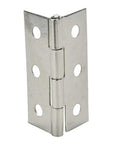 Heavy Duty Stainless Steel Butt Hinges 2 Point 5 Inch 20 Pack Silver 6 Mounting Holes Rust Resistant And Quiet Close For Jewelry Boxes And Small Cabinets Built To Last displays hinge upright