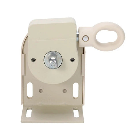 Universal Cordless Crank Bracket Mounting Kit For Porch And Backyard Sunshades Aluminum Alloy Hardware Beige Finish