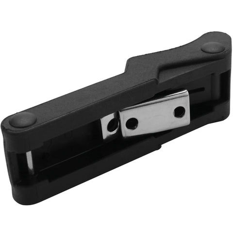2X Door Draw Latch Lock 3.8 Inch Replacement With Soft Rubber Gasket Black Over Center Design for ultra smooth car door action.