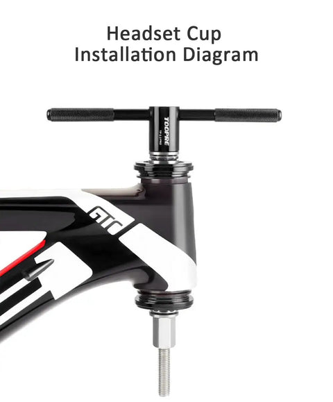 Bike Headset Cup And Bottom Bracket Press Installation Tool For BB73 BB86 BB30 BB91 BB92 PF30 And More on bicycle frame
