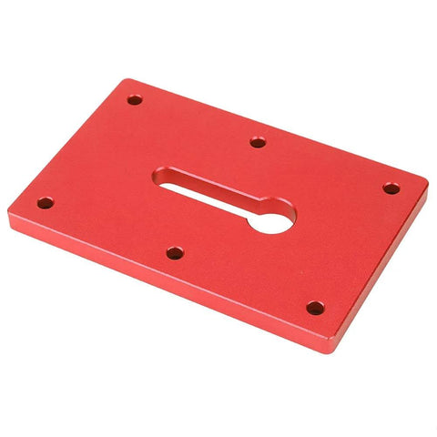 Red plate for Locking Pliers Mounting Plate For Secure Workholding On Your Workbench Heavy Duty Aluminum 6061 Alloy Vise Jig In Red That Keeps Material From Slipping And Lets You Make Precise Cuts With Confidence