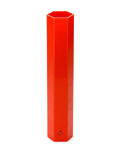 Beefy Heavy Duty Plastic Lug Nut Cover Socket For 33mm Semi Truck Lug Nut Covers, 11 Inch Long Puller Tool In Red