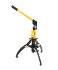 Heavy Duty 5 Ton Hydraulic Gear Puller Rock Solid Three Jaw Wheel Bearing Extractor with yellow handle for car maintenance.