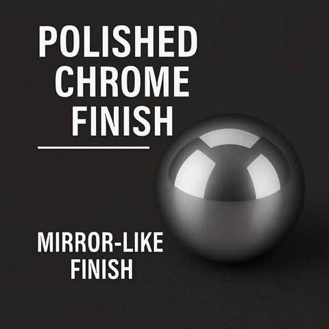 One Inch Chrome Steel Bearing Balls G25 Grade AISI 52100 High Precision Two Pack For Heavy Duty Machinery And Bearings Durable Chrome Steel Balls For Precision Fit And Smooth Motion, polished chrome finish