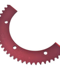 Beefy 35 Tooth Chain Sprocket For Predator 196cc 212cc 100cc Mini Bike Go Kart Drop In Fit, red metal with 6 holes