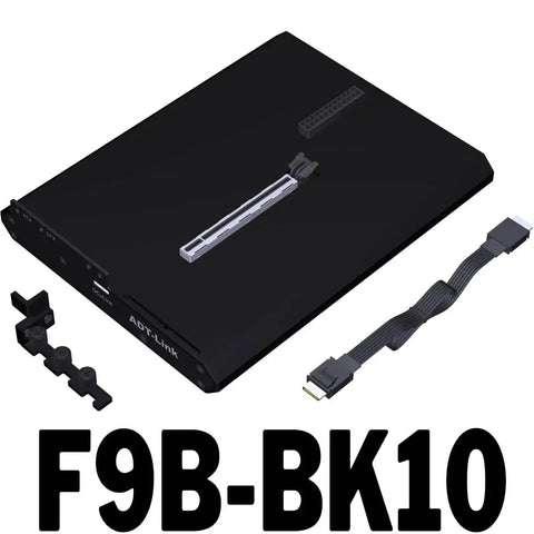 Badass Ocu Link External Gpu Dock PCIe 4 0 X4 64Gbps Throughput with included cable and connectors for fast gaming setups.